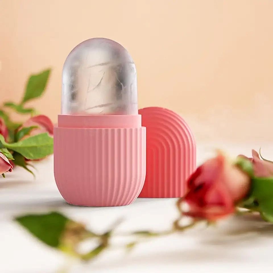 Silicone Capsule Ice Massager, Face Beauty Lifting Tool, Contouring Acne Eye Skin Educe Massager Roller, Silicone Freezing Beauty Swelling Face Massager Moisturizing Washable Oven Icing Mould Silicone Capsule Ice Massager, Face Beauty Lifting Tool, Contouring Acne Eye Skin Educe Massager Roller, Silicone Freezing Beauty Swelling Face Massager Moisturizing Washable Oven Icing Mould
